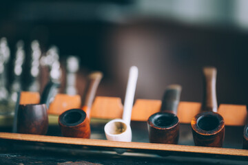 Pipe collection for man with style. 