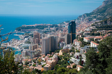 Monaco-Montecarlo, wonderful city of the cote-d‚ÄôAzur with its marine and architectures,...