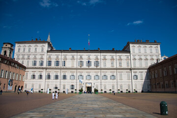 Fototapeta na wymiar Royal Palace of Turin