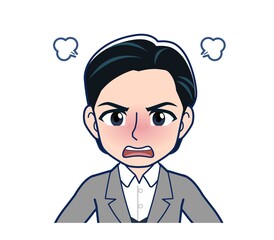 Middle-aged woman in a gray suit