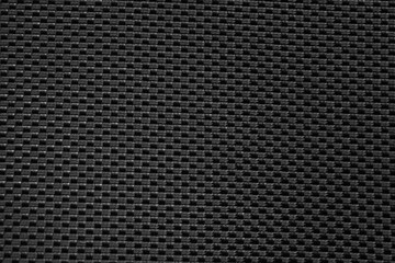 Black fabric texure pattern background