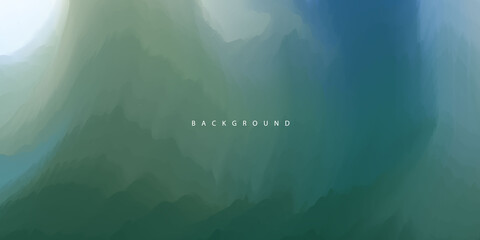 Abstract green liquid gradient background concept for your graphic design,