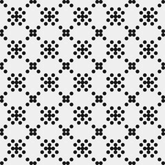 Abstract Cross Pattern Dots Logo generative computational art illustration
