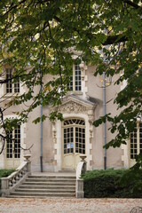 Fototapeta na wymiar Château Corton Bourgogne vignoble France