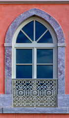 Fenêtre ancienne à Lisbonne, Portugal