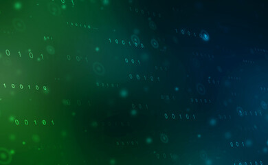 Internet binary data code computing or transmission process,Internet data transmission, Binary Code Background, Digital Abstract technology background