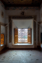 Fototapeta na wymiar Inside shot of Kasbah Taourirt, Ouarzazate, Morocco, Africa