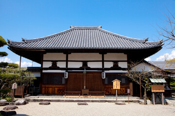 Obraz premium 飛鳥寺(本堂)