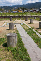 Fototapeta premium 水落遺跡