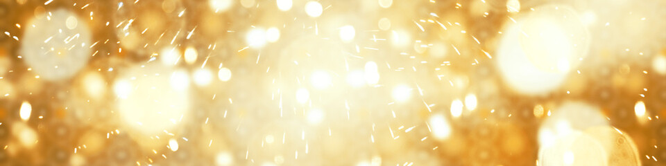 Christmas new year winter blurred lights illustration background.