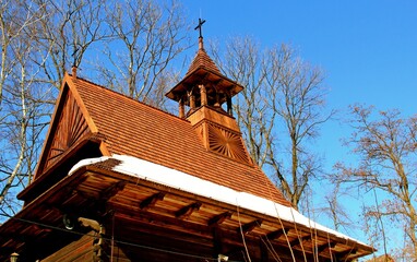 Nałęczów, Uzdrowisko, Sanatorium, Park, Pawilon, Kaczki, Staw,  © woodyd
