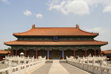 Fototapeta premium forbidden city in beijing (china)