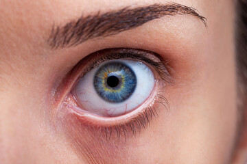 Fototapeta premium occhio donna stupore