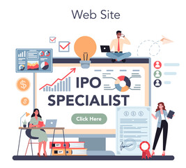 Initial Public Offerings specialist online service or platform