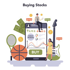 Leisure product production online service or platform.