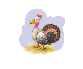 a sanding hen