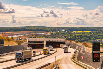 traffic on highway