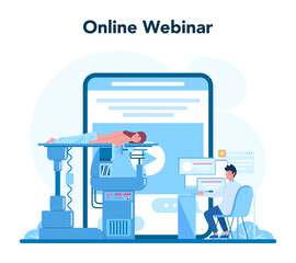 Mammologist online service or platform. Breast ultrasound