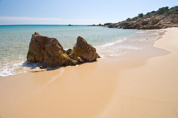 Del Morto beach, Chia, Domus de Maria, Cagliari district, Sardinia, Italy, Europe