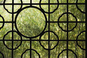 Classical garden of image in Suzhou,Jiangsu,China.It is meaningful or emotional by the designed...