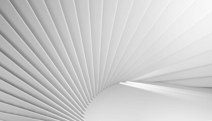 White geometric texture. 3d render background