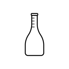 bottle isolated on white