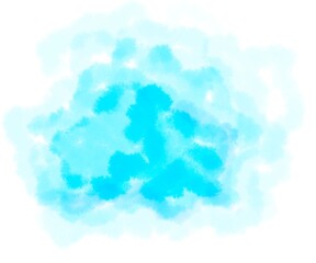 Fototapeta na wymiar abstract background blue color splash waves