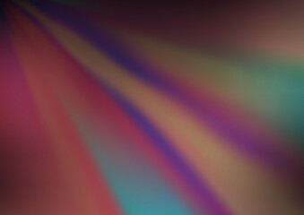 Dark Purple vector blurred bright background.