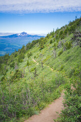 Fototapeta na wymiar Black Butte Trail, Oregon, USA