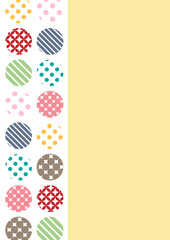 ドットを使った背景素材