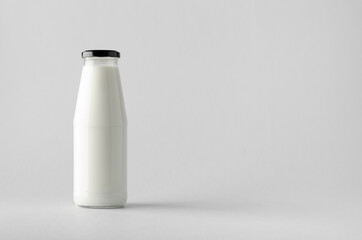 Milk Bottle Mock-Up