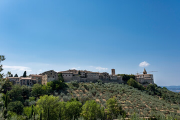 Fototapeta na wymiar Bettona is an ancient town and comune of Italy, in the province of Perugia in central Umbria