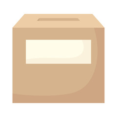 voting box election day icon