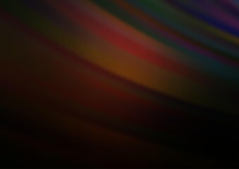 Dark Orange vector backdrop with long lines.