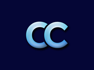 CC Alphabet Modern Logo Design Concept