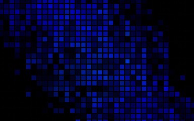 Dark BLUE vector texture in rectangular style.