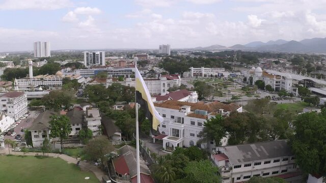 Ipoh flagpole in perak malaysia, 360 rotational POV, Jul 2020 part 2