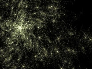 Imaginatory fractal background Image