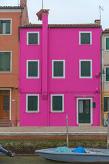 Burano Purple House Italy