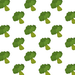 broccolis fresh vegetables pattern background