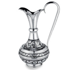 antique silver jug
