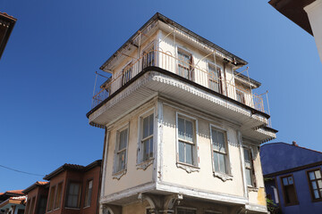 Fototapeta na wymiar Old House in Mudanya District, Bursa, Turkey