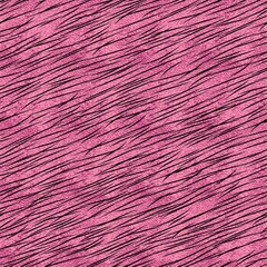 Pink metallic animal print. Stylized animal fur seamless pattern.