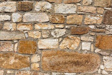 wallpaper with old rustic stone wall