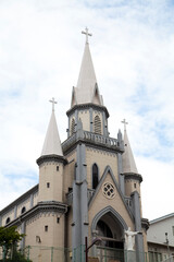 Fototapeta na wymiar 三浦町カトリック教会