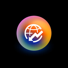 World Stock - App Button