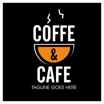 Coffee logo , Coffee vintage design template