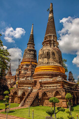 Fototapeta premium Ayutthaya Wat Yai Chaimongkhon Thailand