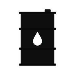 oil industry icon. Oil barrel icon. drum oil icon. vector illustration