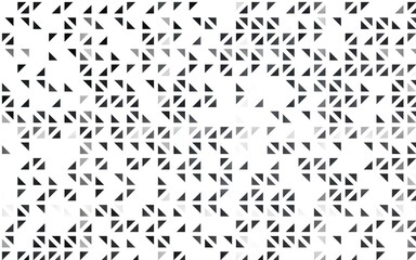 Fototapeta na wymiar Light Black vector pattern in polygonal style.